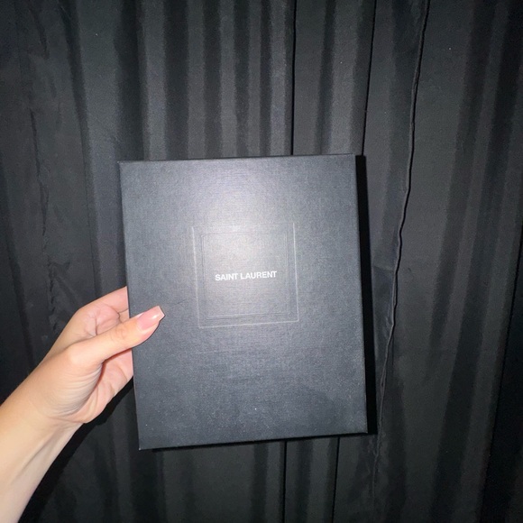 SAINT LAURENT MINI LOU CROSSBODY in ROUGE EROS - Picture 4 of 8